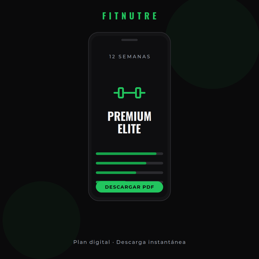 Plan Premium Elite — 12 Semanas